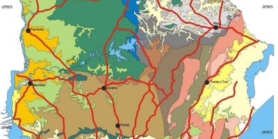 नक्शे की जलवायु उरुग्वे 