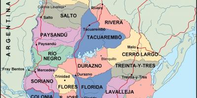 नक्शे के maldonado उरुग्वे